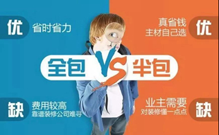 全包和半包那個好和二者的區別以及如何選擇適合你家的裝修模式