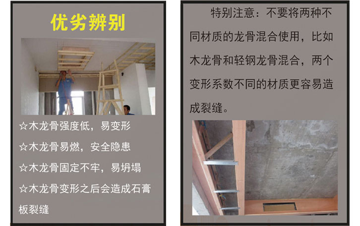 判定客廳吊頂的優劣辨別圖
